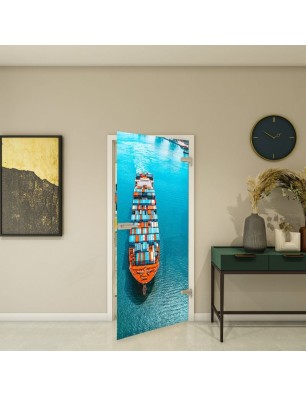Ganzglastür - Fotoprint Model 259 für ein modernes Zuhause