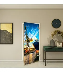 Ganzglastür - Fotoprint Model 262 für ein modernes Zuhause