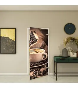 Ganzglastür - Fotoprint Model 313 für ein modernes Zuhause