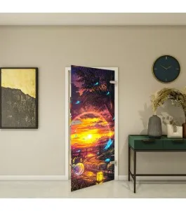 Ganzglastür - Fotoprint Model 325 für ein modernes Zuhause