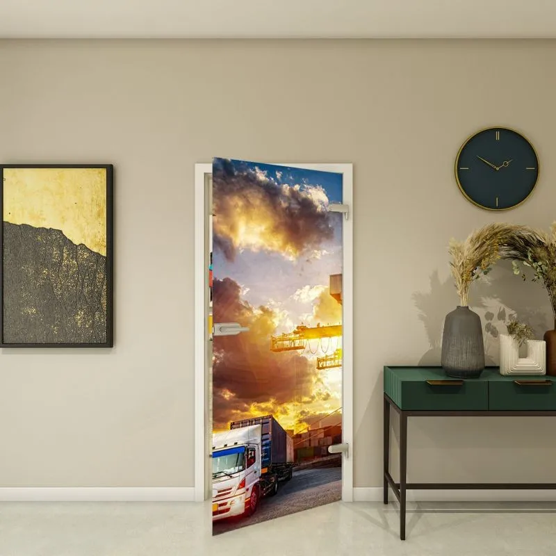 Ganzglastür - Fotoprint Modell 328 Ganzglastür - Fotoprint Modell 328