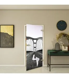 Ganzglastür - Fotoprint Model 330 für ein modernes Zuhause