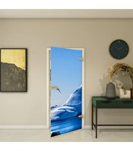 Ganzglastür - Fotoprint Model 331 für ein modernes Zuhause