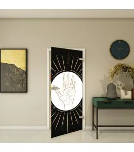 Ganzglastür - Fotoprint Model 343 für ein modernes Zuhause