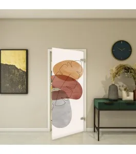 Ganzglastür - Fotoprint Model 347 für ein modernes Zuhause