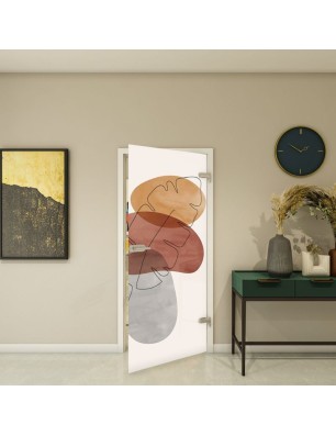 Ganzglastür - Fotoprint Model 347 für ein modernes Zuhause
