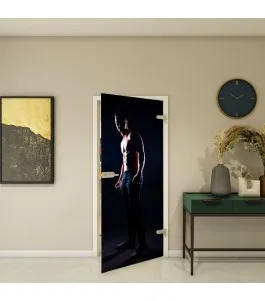 Ganzglastür - Fotoprint Model 355 für ein modernes Zuhause