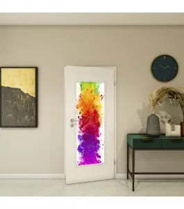 Lichtausschnitt - Fotoprint Model 17 - modernes Zuhause