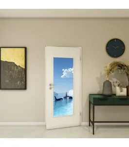 Lichtausschnitt - Fotoprint Model 129 - modernes Zuhause