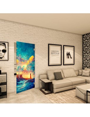 Pendeltür - Fotoprint Model 131 für ein modernes Zuhause