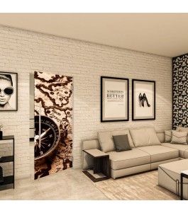 Pendeltür - Fotoprint Model 163 für ein modernes Zuhause