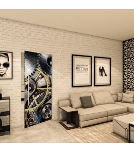 Pendeltür - Fotoprint Model 215 für ein modernes Zuhause