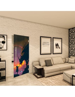 Pendeltür - Fotoprint Model 243 für ein modernes Zuhause