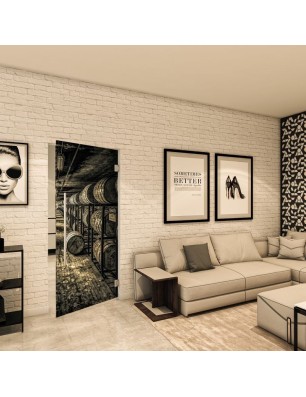 Pendeltür - Fotoprint Model 256 für ein modernes Zuhause