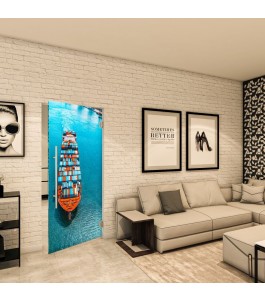 Pendeltür - Fotoprint Model 259 für ein modernes Zuhause