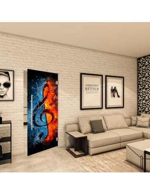 Pendeltür - Fotoprint Model 274 für ein modernes Zuhause