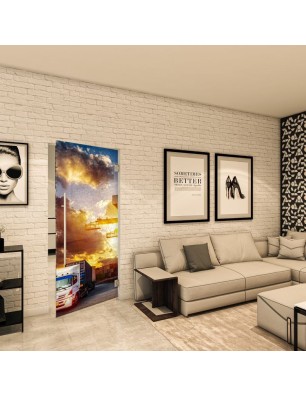 Pendeltür - Fotoprint Model 328 für ein modernes Zuhause
