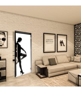 Pendeltür - Fotoprint Model 359 für ein modernes Zuhause