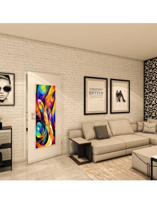 Lichtausschnitt - Fotoprint Model 14 - modernes Zuhause