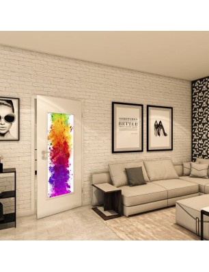 Lichtausschnitt - Fotoprint Model 17 - modernes Zuhause