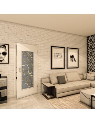 Lichtausschnitt - Fotoprint Model 18 - modernes Zuhause