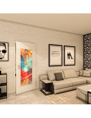 Lichtausschnitt - Fotoprint Model 21 - modernes Zuhause