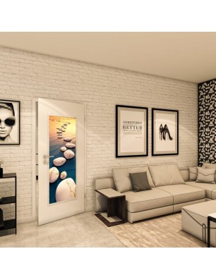 Lichtausschnitt - Fotoprint Model 37 - modernes Zuhause