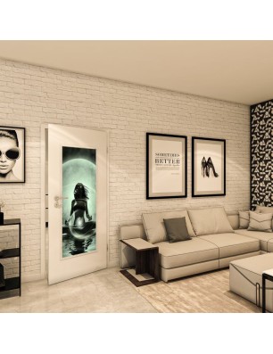 Lichtausschnitt - Fotoprint Model 38 - modernes Zuhause