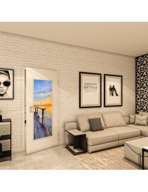 Lichtausschnitt - Fotoprint Model 44 - modernes Zuhause