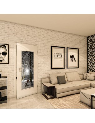 Lichtausschnitt - Fotoprint Model 46 - modernes Zuhause