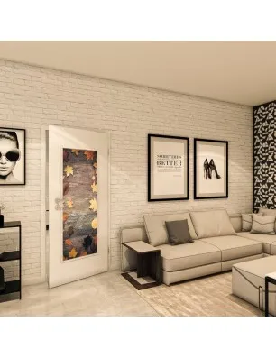 Lichtausschnitt - Fotoprint Model 62 - modernes Zuhause