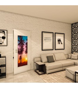 Lichtausschnitt - Fotoprint Model 63 - modernes Zuhause