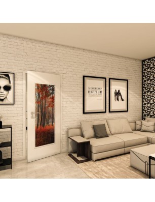 Lichtausschnitt - Fotoprint Model 67 - modernes Zuhause