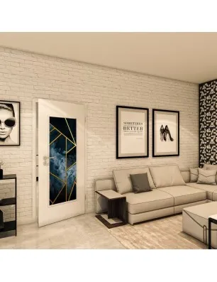 Lichtausschnitt - Fotoprint Model 91 - modernes Zuhause