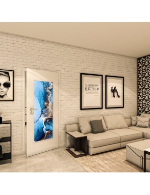Lichtausschnitt - Fotoprint Model 101 - modernes Zuhause