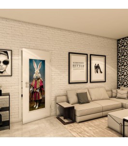 Lichtausschnitt - Fotoprint Model 107 - modernes Zuhause
