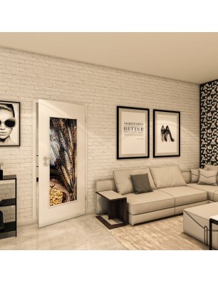 Lichtausschnitt - Fotoprint Model 113 - modernes Zuhause