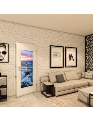 Lichtausschnitt - Fotoprint Model 124 - modernes Zuhause