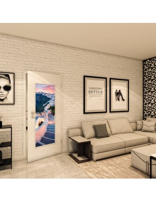 Lichtausschnitt - Fotoprint Model 126 - modernes Zuhause
