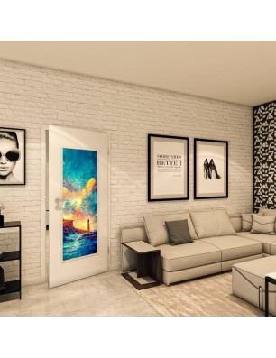 Lichtausschnitt - Fotoprint Model 131 - modernes Zuhause