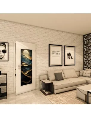 Lichtausschnitt - Fotoprint Model 133 - modernes Zuhause