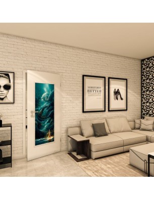 Lichtausschnitt - Fotoprint Model 139 - modernes Zuhause