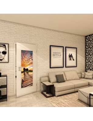 Lichtausschnitt - Fotoprint Model 155 - modernes Zuhause