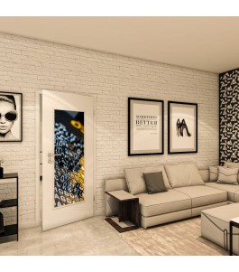 Lichtausschnitt - Fotoprint Model 201 - modernes Zuhause