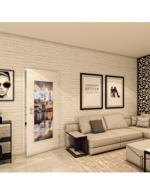 Lichtausschnitt - Fotoprint Model 203 - modernes Zuhause