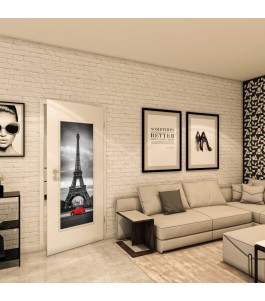 Lichtausschnitt - Fotoprint Model 205 - modernes Zuhause
