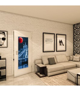 Lichtausschnitt - Fotoprint Model 206 - modernes Zuhause