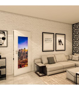 Lichtausschnitt - Fotoprint Model 207 - modernes Zuhause