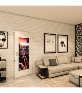 Lichtausschnitt - Fotoprint Model 210 - modernes Zuhause