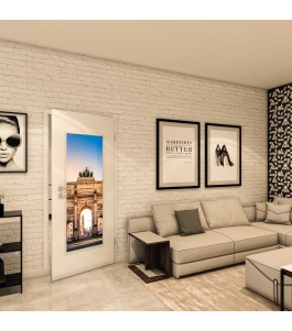 Lichtausschnitt - Fotoprint Model 212 - modernes Zuhause